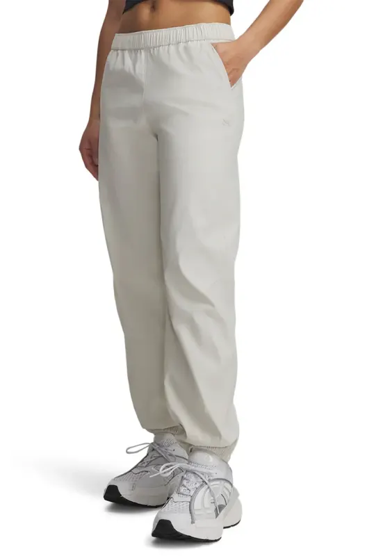 Pantaloni de trening rezistenti la apa cu talie elastica Luna - Gri deschis
