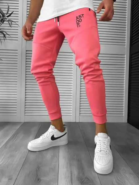 Pantaloni de trening roz 12616