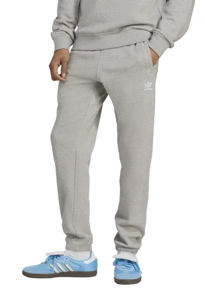 Pantaloni de trening slim-fit din bumbac - Gri deschis