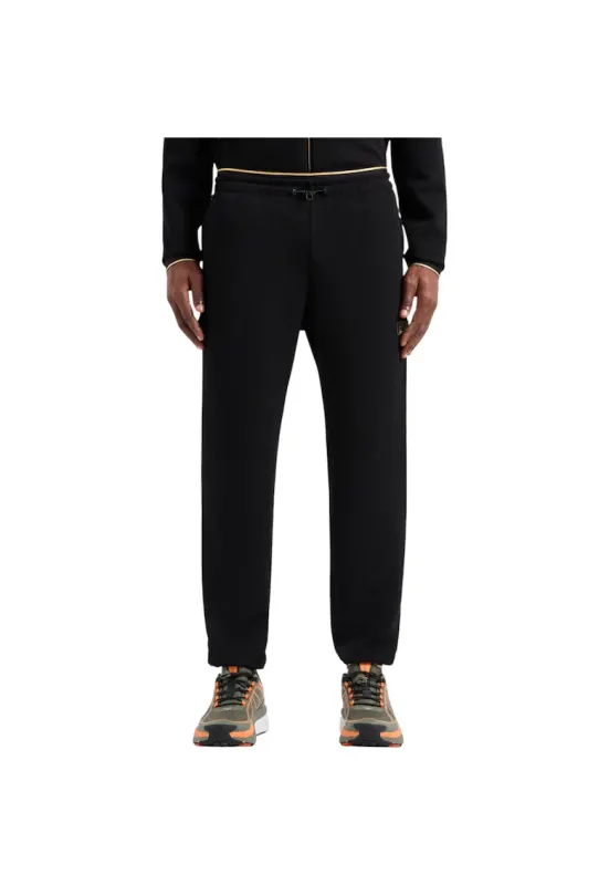 Pantaloni  EA7 Gold Label Pique 38754 - Negru