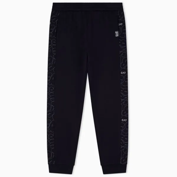 Pantaloni EA7 LOGO SERIES BOY PANTS CH SKATE LOGO BR
