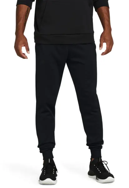 Pantaloni lejeri din fleece pentru antrenament Armour - Negru