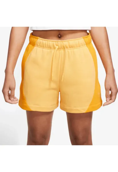 Pantaloni pentru Femei - w nsw air flc mr short - DV8052-795 - Auriu - Auriu
