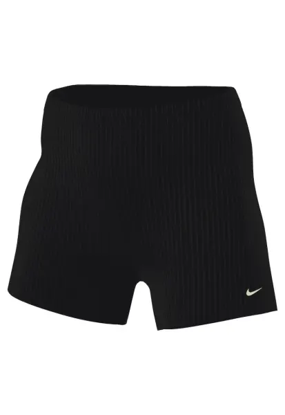 Pantaloni  pentru Femei - w nsw nk chll knt rib 3in shrt - FN3674-010 - Negru - Negru