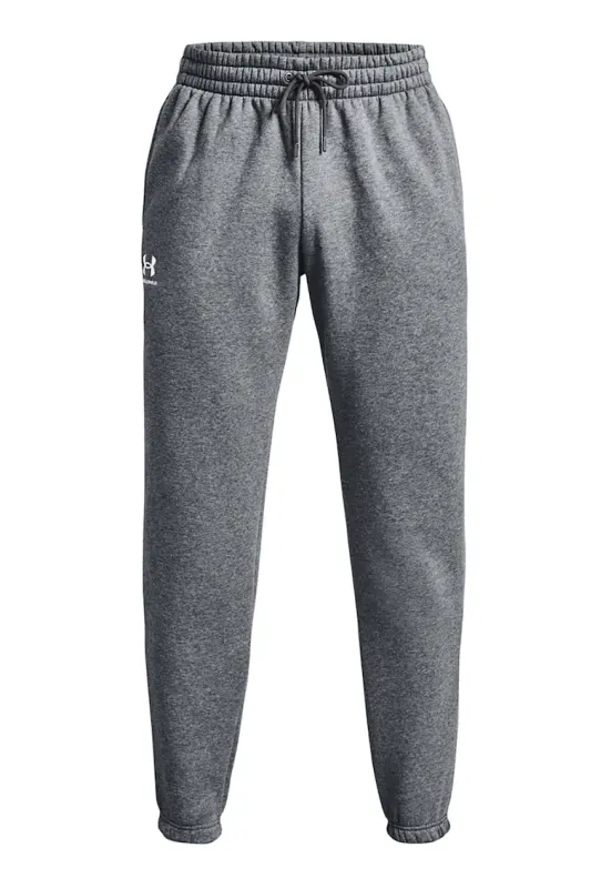 Pantaloni regular-fit cu captuseala ce mentine caldura - pentru fitness Essential - Gri melange