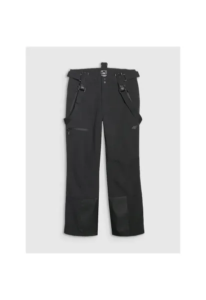 Pantaloni schi  negri - poliester - Negru