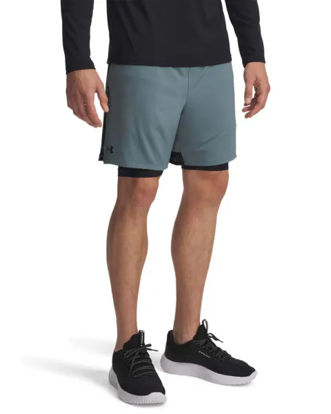 Pantaloni scurti Barbati TECH VENT 2IN1 SHORT Under Armour