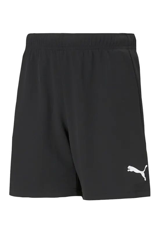 Pantaloni scurti cu banda elastica in talie pentru fotbal - Negru