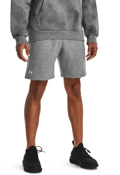 Pantaloni scurti cu logo - pentru fitness Rival - Alb/Gri deschis
