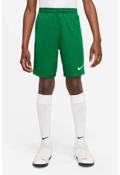 Pantaloni scurti cu tehnologie Dri-FIT pentru fotbal Park III - Alb/Verde