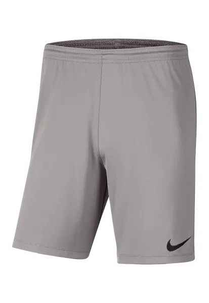 Pantaloni scurti cu tehnologie Dri-FIT pentru fotbal Park III - Negru/Gri