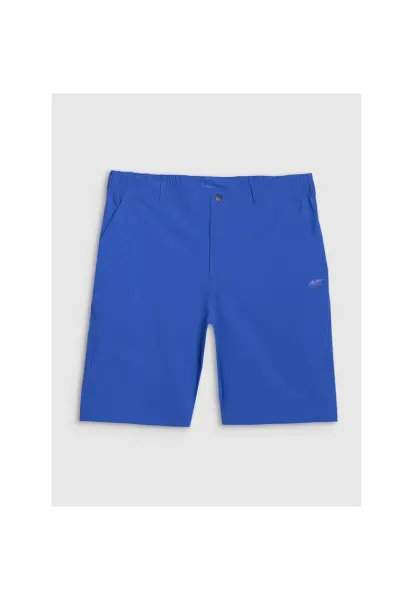 Pantaloni scurti de trekking  albastru - material sintetic - uscare rapida - pentru barbati