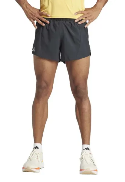 Pantaloni scurti elastici pentru alergare Adizero - Negru
