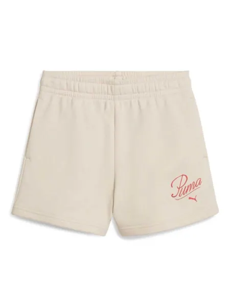 Pantaloni scurti Ess Script High-waist G