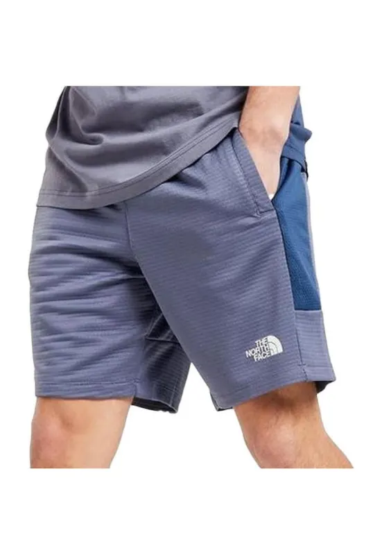 Pantaloni scurti Face Mountain Athletics Fleece Short - Albastru