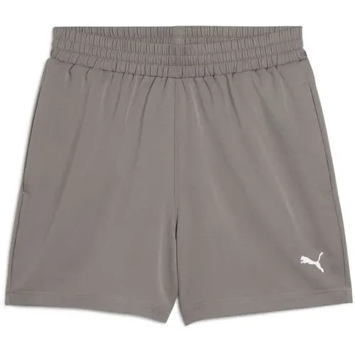 Pantaloni scurti femei Puma Ess Woven Shorts 5 s Cast Iron 68260379