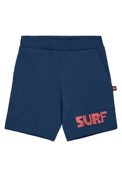 Pantaloni scurti sport baieti  12011465 - Bumbac organic - Bleumarin - Bleumarin