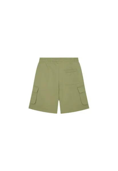 Pantaloni scurti sport baieti  39DJC902N - Bumbac organic - Bej - Bej