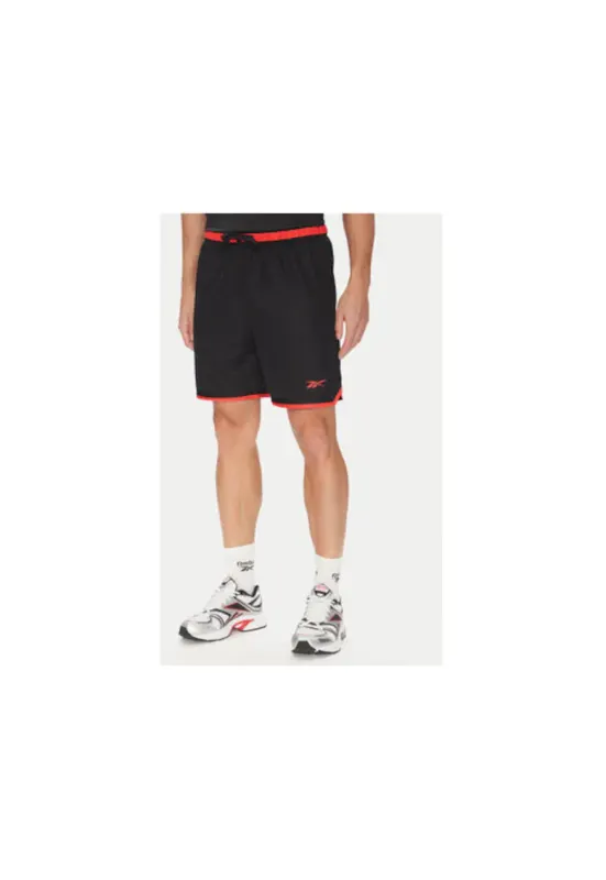 Pantaloni scurti sport barbati  119524 - Poliester - Negru - Negru