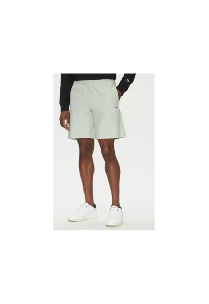 Pantaloni scurti sport barbati  220764 - Bumbac/Poliester - Verde - Verde