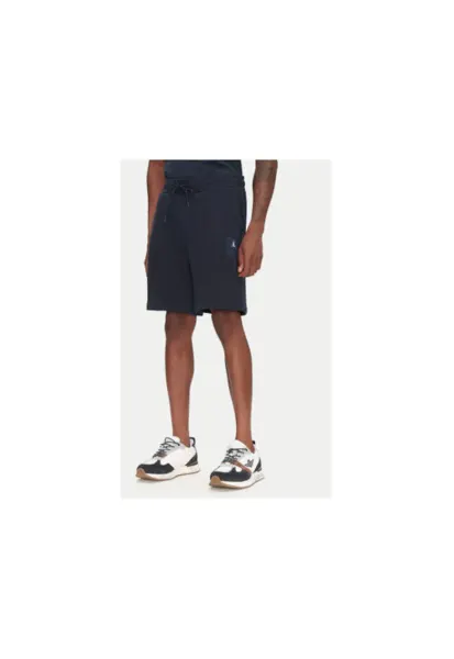 Pantaloni scurti sport barbati  251BF020F584 - Bumbac/Poliester - Bleumarin - Bleumarin