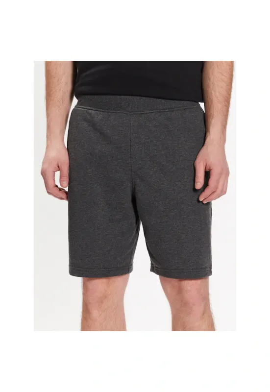 Pantaloni scurti sport barbati -  302928491 - Bumbac - Gri