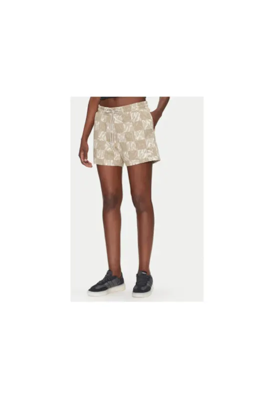 Pantaloni scurti sport dama 685073 - Bumbac/Poliester reciclat/Bumbac organic - XL INTL - Bej