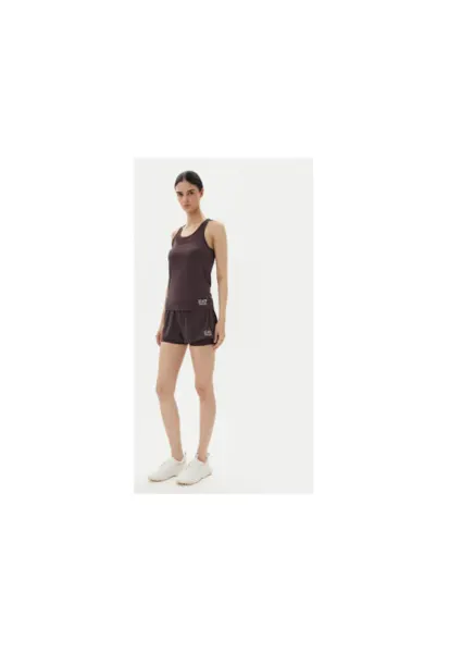 Pantaloni scurti sport dama  Emporio Armani - 7W000240 AF13662 - Poliester - Maro - Maro