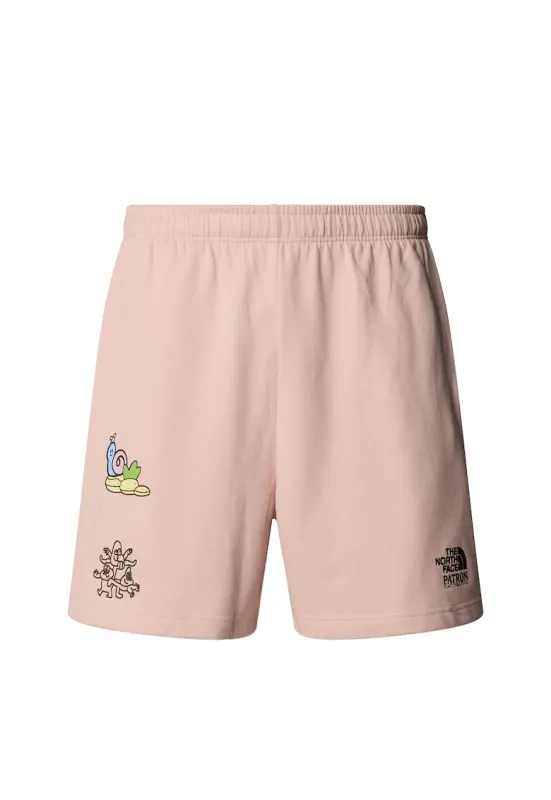 Pantaloni scurti sport unisex  NF0A8C2XLK61 - Bumbac - Roz - Roz