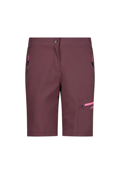 Pantaloni scurti trekking dama - Visiniu
