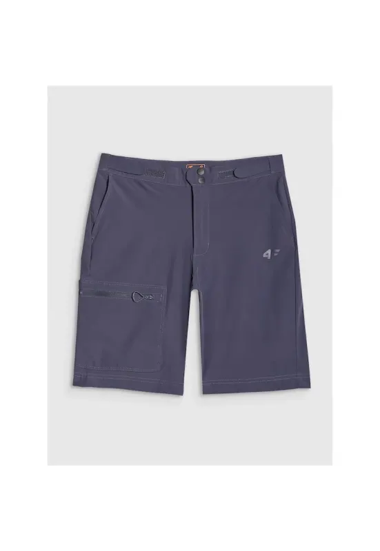 Pantaloni scurti trekking femei gri - uscare rapida