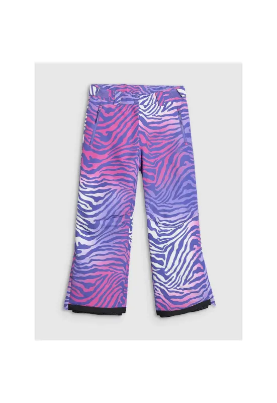 Pantaloni snowboard  multicolor - membrana 10000 - pentru fete - poliester