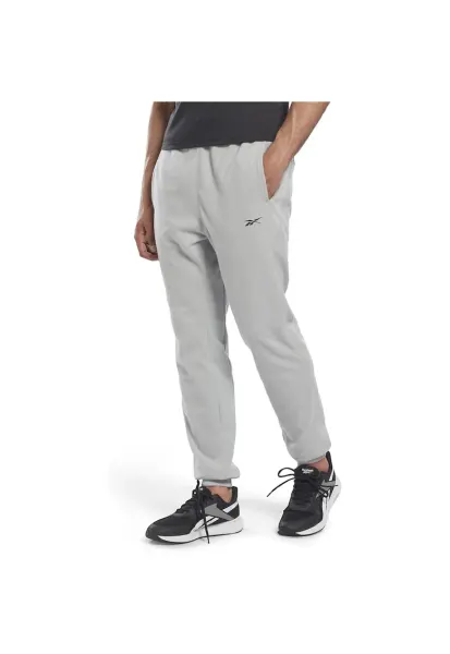 Pantaloni sport barbati HN9156 -  Bumbac/Elastan - Gri -