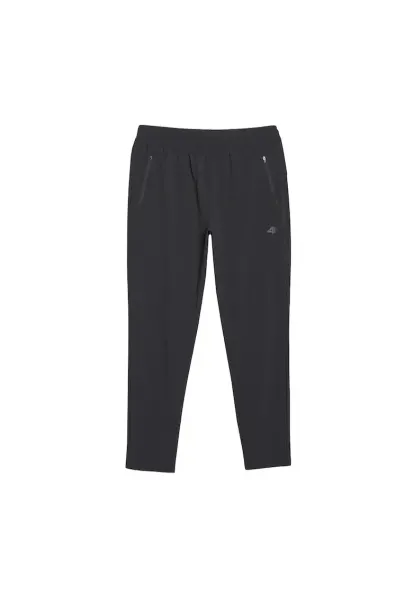 Pantaloni sport barbati  negri - uscare rapida - fibre sintetice/elastan