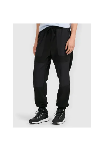 Pantaloni sport barbati -  poliester - tehnologie 4FWarm - negru