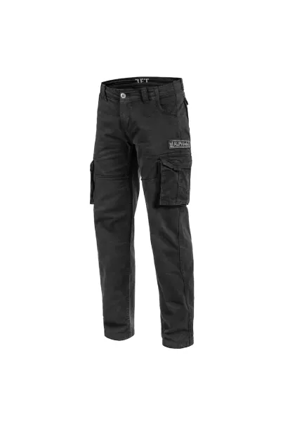 Pantaloni sport -  Bumbac - Negru - 36EU