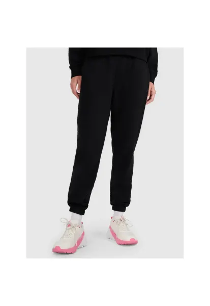Pantaloni sport bumbac negru - Negru