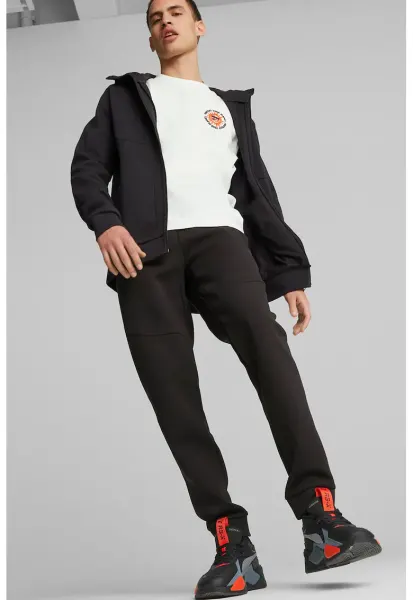 Pantaloni sport cu talie ajustabila PumaTech - Negru