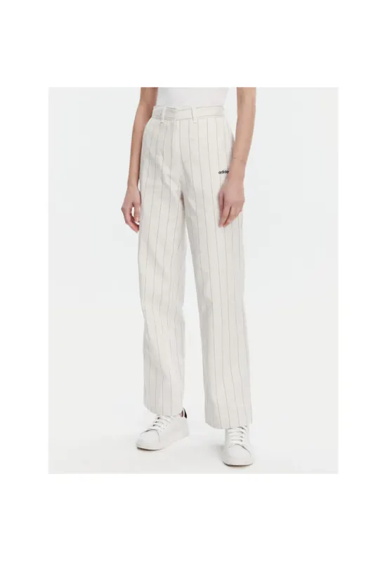 Pantaloni sport dama - alb - material respirabil