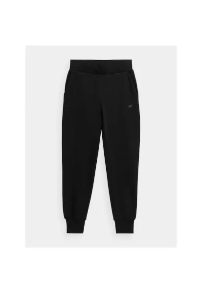 Pantaloni sport dama  Bumbac - Negru
