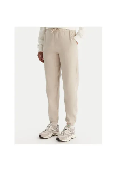 Pantaloni sport dama  culoare bej - trening