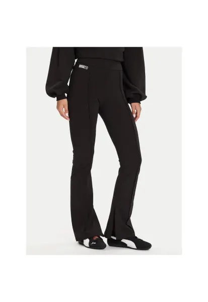 Pantaloni sport dama  culoarea neagra - trening
