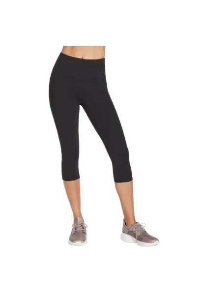 Pantaloni sport dama Go Walk - nylon - negru -