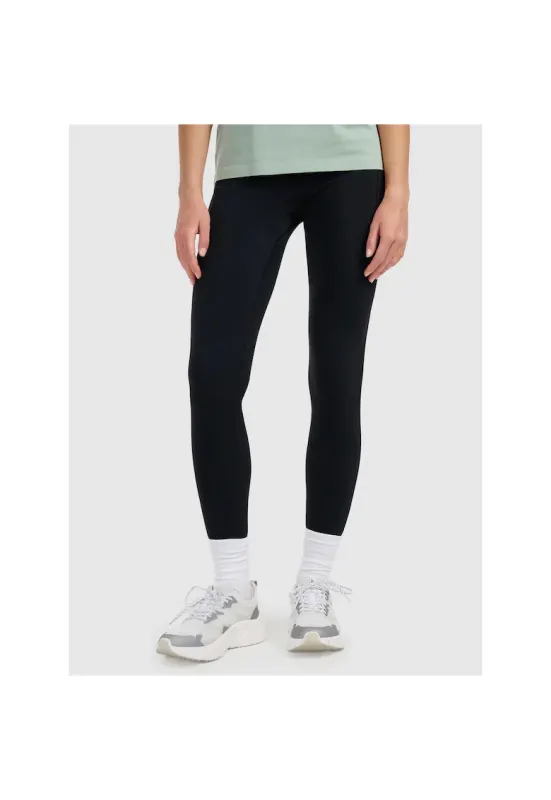 Pantaloni sport dama leggins - negru - poliester