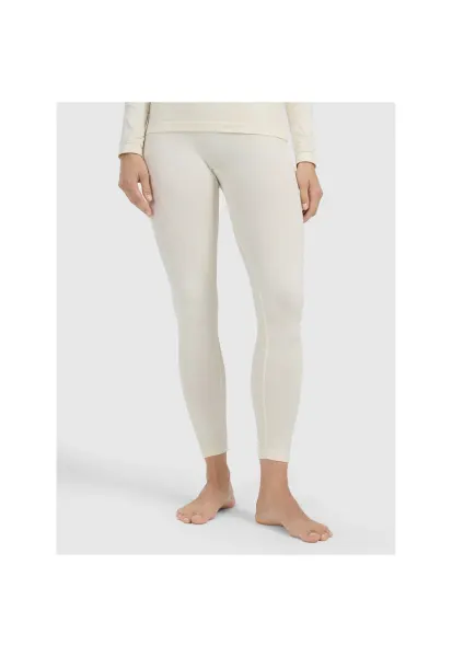 Pantaloni sport dama -  lenjerie termica fara cusaturi - alb - tehnologie 4FSkin