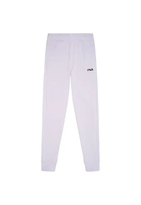 Pantaloni sport dama  Lucera - talie elastica - Alb