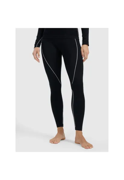 Pantaloni sport dama -  poliamida - negru