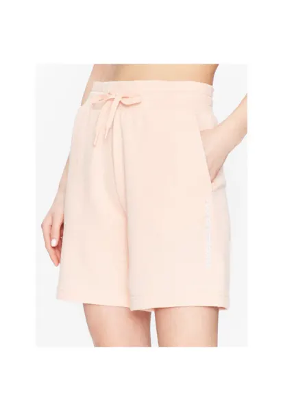 Pantaloni sport dama -  portocalii - scurti -