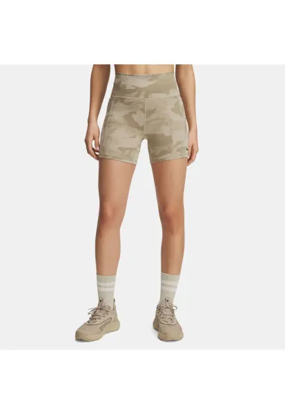 Pantaloni sport dama -  PROJECT ROCK MIDDY - bej - poliester
