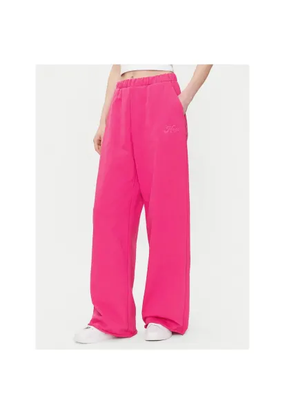Pantaloni sport dama  roz - trening